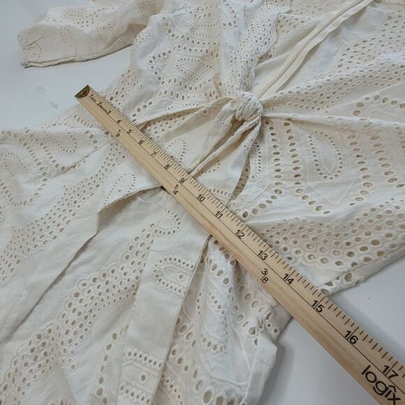 REVOLVE Jen's Pirate Booty neutral eyelet Clementine cut-out ROMPER LARGE L - Picture 6 of 9